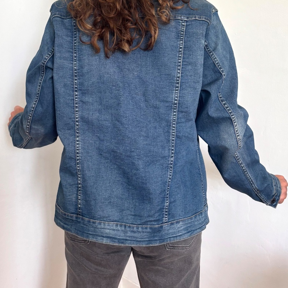 Reversible Floral Denim Jacket - Picture 3 of 10